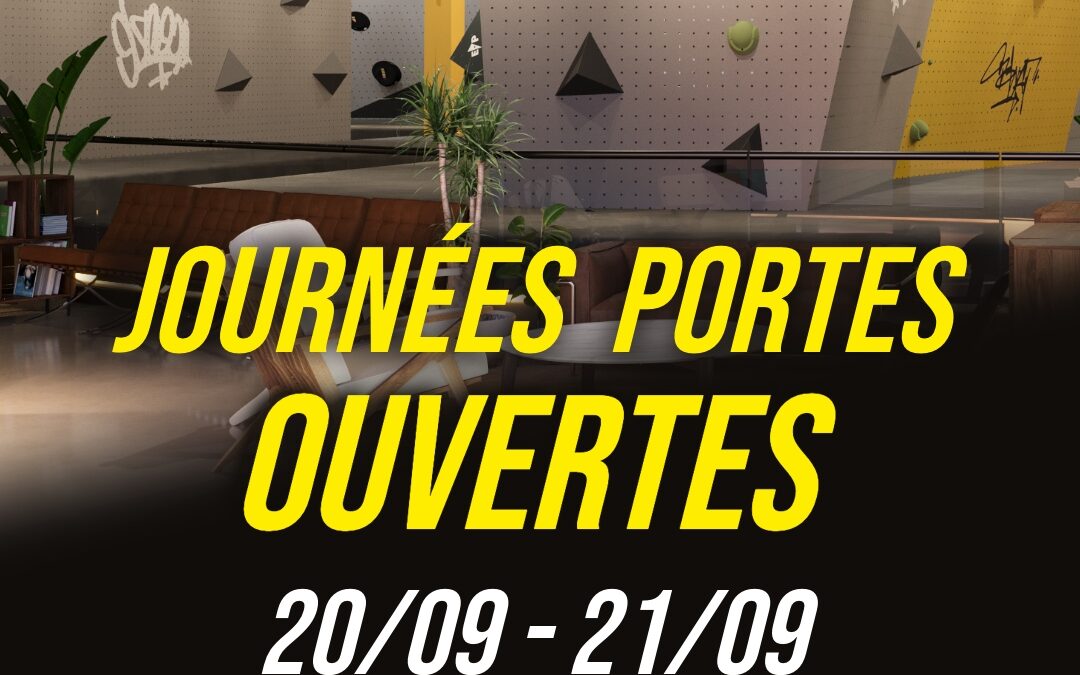 Portes Ouvertes Climb Arena : Escalade Gratuite à Cormeilles-en-Parisis les 20 & 21 Septembre !
