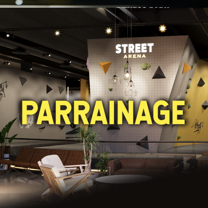 Le parrainage chez Climb Arena