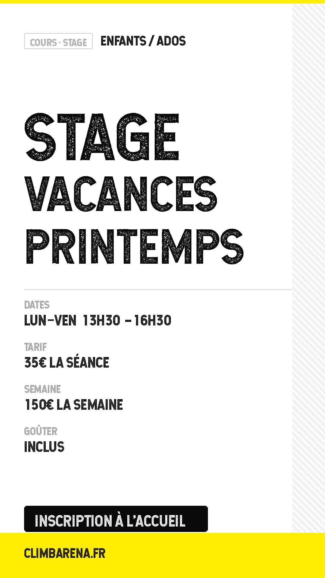 stages (1) escalade stage